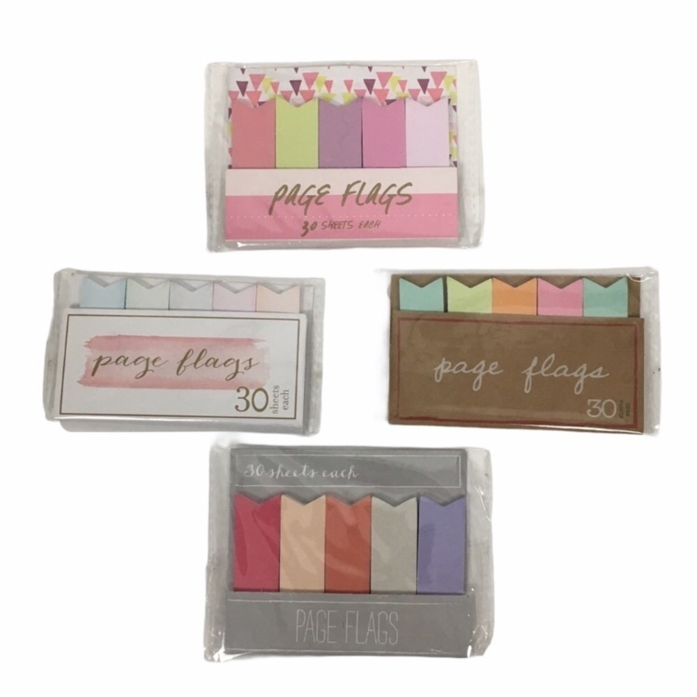 TARGET Page Flags Sticky Bookmark Planner Supplies Accessories Scrapbooking Desk